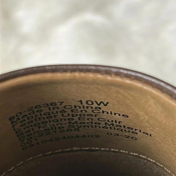 Dockers shoes,men,leather,NEW! Size 10W.  RELIANT, ,loafers,brown,office - Picture 10 of 16